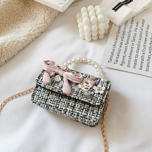 Girl's Pearl Handbag - Waterproof, Anti-Theft, Trendy Korean Design - Buy Center