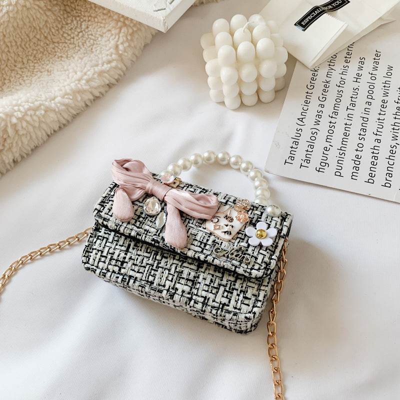 Girl's Pearl Handbag - Waterproof, Anti-Theft, Trendy Korean Design - Buy Center