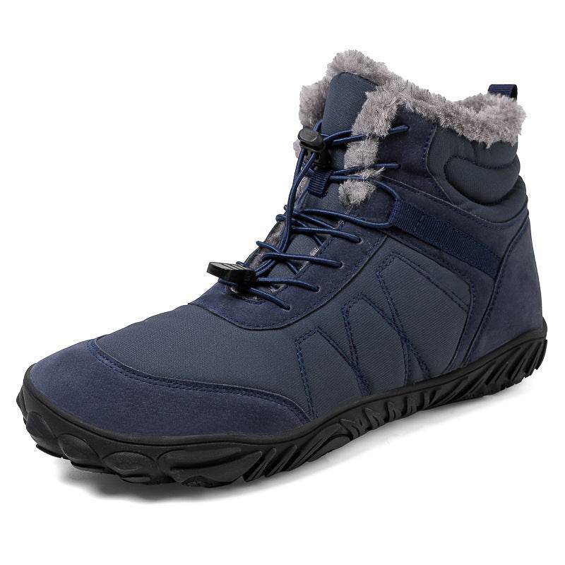 Men's Waterproof Outdoor Snow Boots - Stylish Platform Five-Finger Design - Buy Center