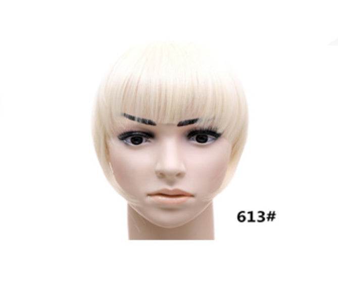 Stylish Synthetic Hair Bangs - Easy Apply Blunt Cut Hairpiece Accessory - Buy Center