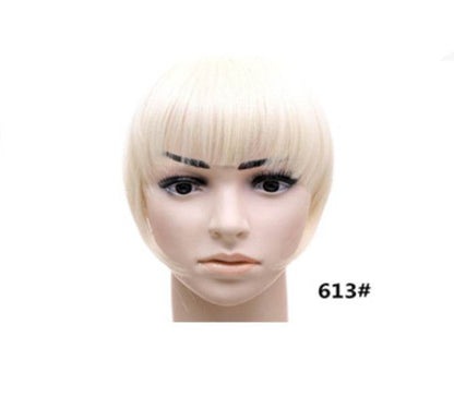 Stylish Synthetic Hair Bangs - Easy Apply Blunt Cut Hairpiece Accessory - Buy Center