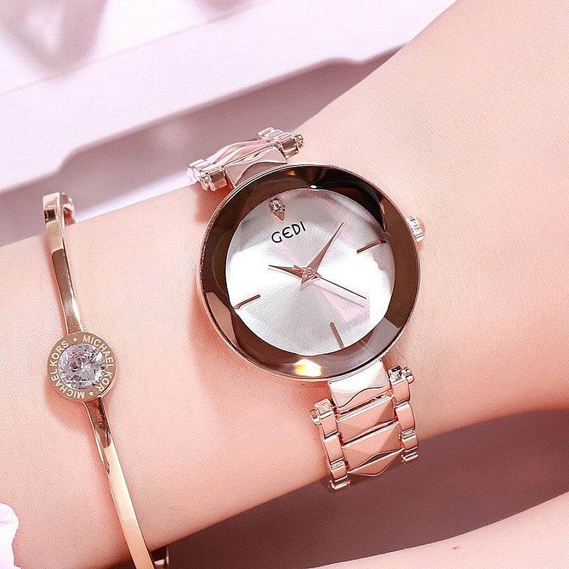 Stylish Women's Fashion Watch - Elegant Alloy Steel Strap 2025 Edition - Buy Center