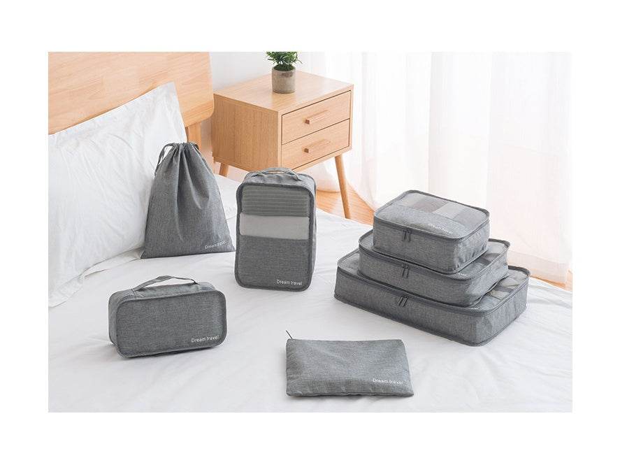 Stylish Waterproof Travel Tote Bag Set of 7 - Perfect for Modern Travelers - Buy Center