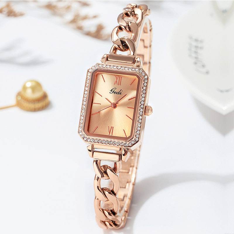Luxury Rhinestone Denim Watch - Elegant Green Design for Women 2025 - Buy Center