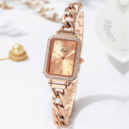 Luxury Rhinestone Denim Watch - Elegant Green Design for Women 2025 - Buy Center