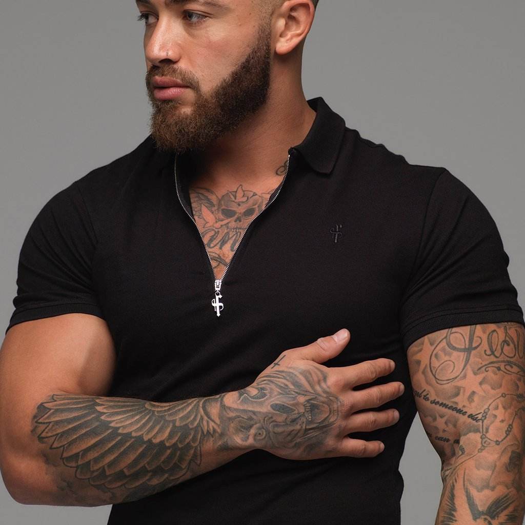 Buycenter Men's Fitness Tops - Striped Outdoor Sports Apparel for Comfort - Buy Center