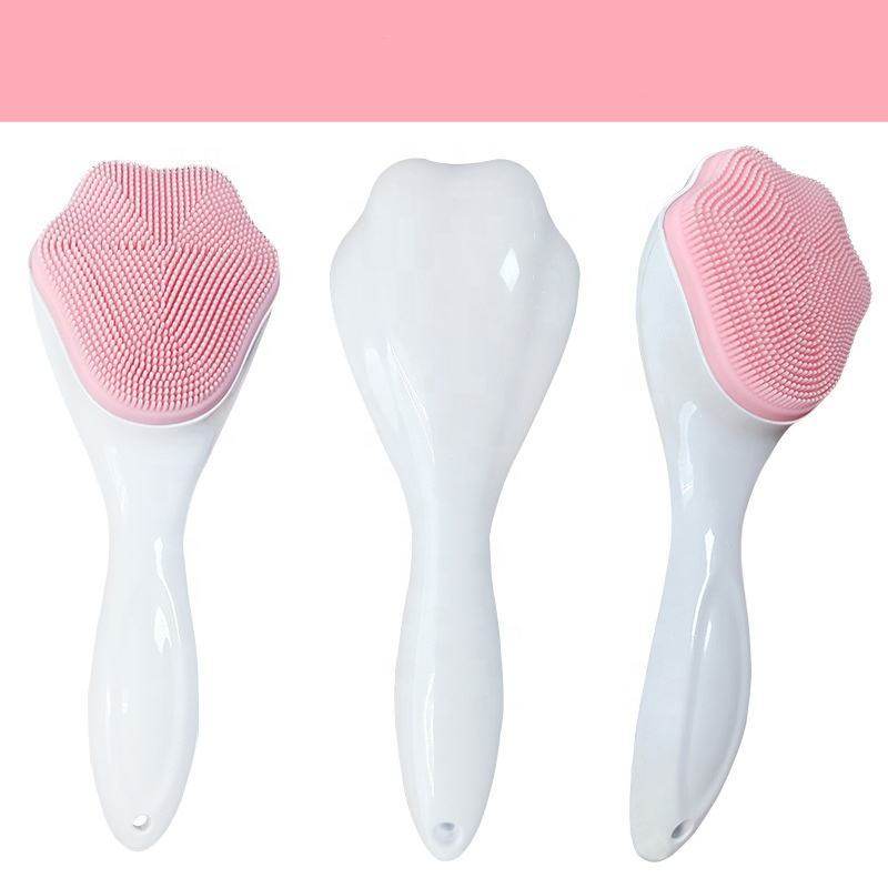 Handheld Silicone Face Scrubber - Gentle Exfoliator for Sensitive Skin - Buy Center