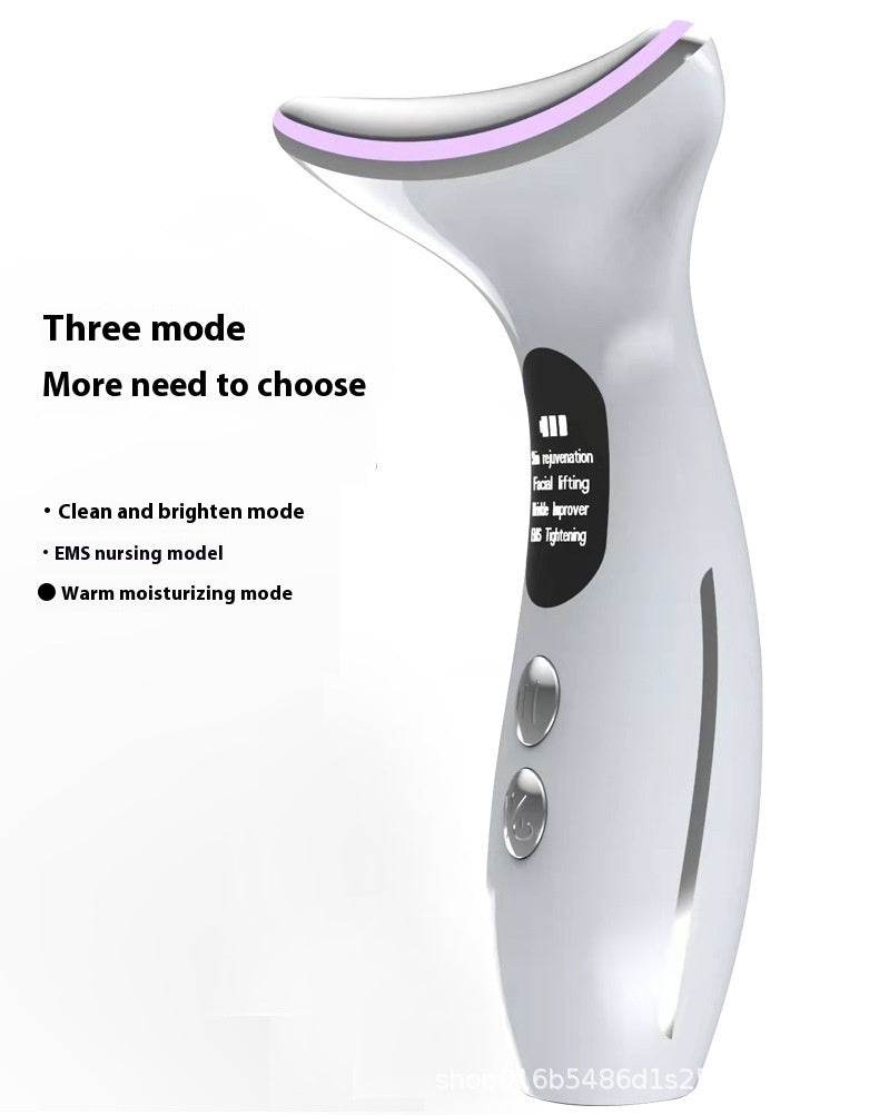 Color Light Neck Beauty Instrument - Lifting, Tightening, Micro-current Massage - Buy Center