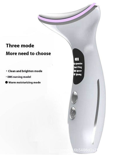 Color Light Neck Beauty Instrument - Lifting, Tightening, Micro-current Massage - Buy Center