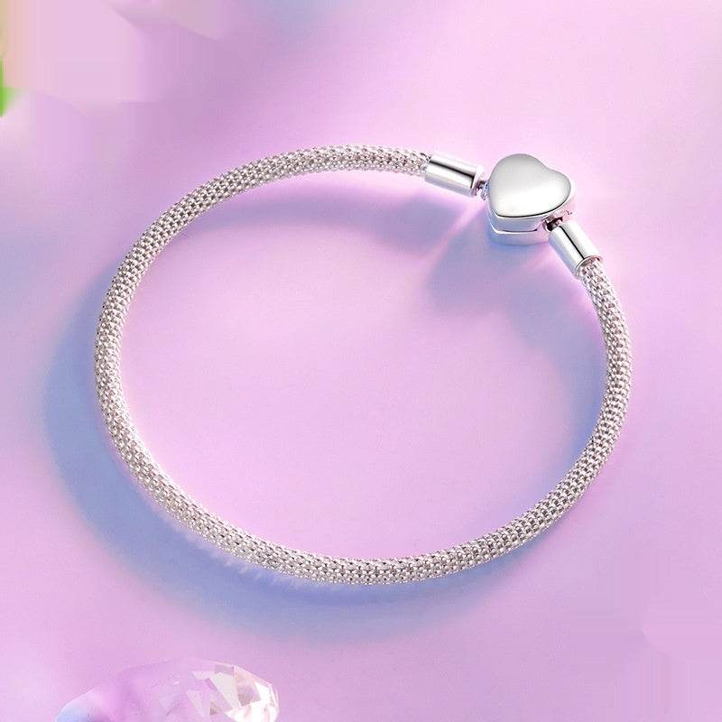 Buy Center Valentine's Day Heart Bracelet - 925 Silver, Fairy Style - Buy Center