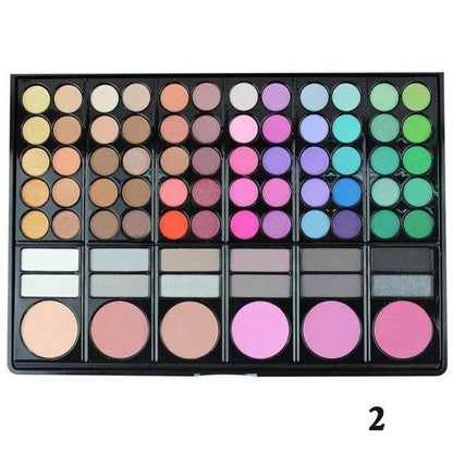 78 Color Matte & Shimmer Eyeshadow Palette - Perfect for Every Skin Tone - Buy Center