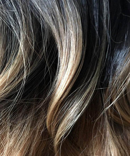 Big Wave Gradient Color Hood - Premium Synthetic Hair Piece for Trendy Style - Buy Center