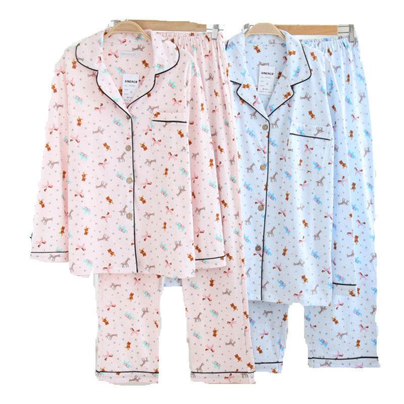 Men's Cotton Pajama Set - Comfortable Sleepwear for Year-Round Relaxation - Buy Center