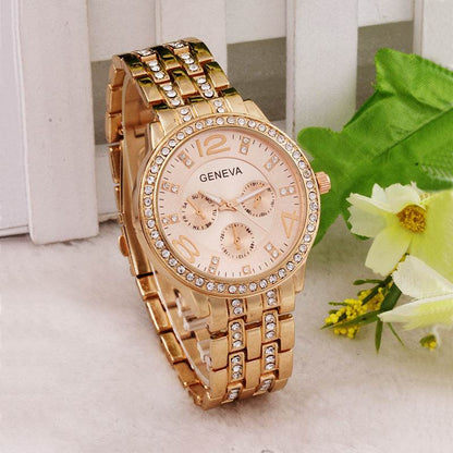 Women's Diamond Fashion Quartz Watch - Stylish and Elegant Design 2025 - Buy Center