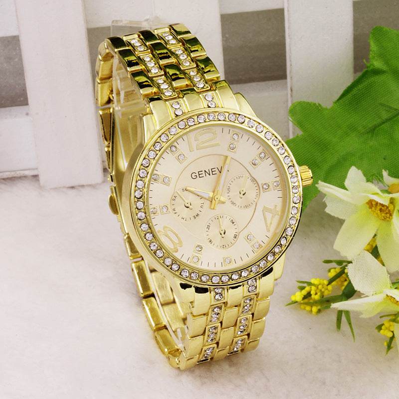 Women's Diamond Fashion Quartz Watch - Stylish and Elegant Design 2025 - Buy Center
