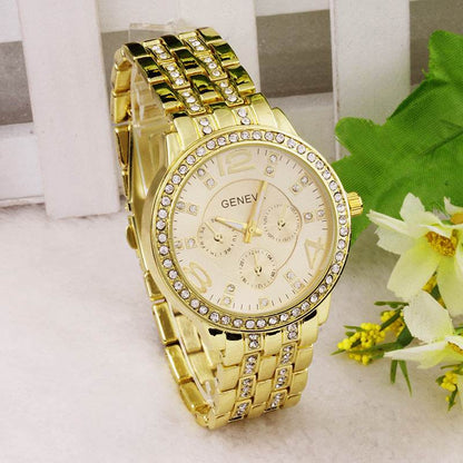 Women's Diamond Fashion Quartz Watch - Stylish and Elegant Design 2025 - Buy Center