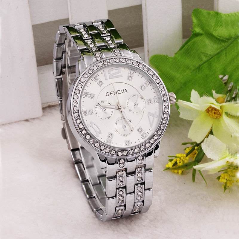Women's Diamond Fashion Quartz Watch - Stylish and Elegant Design 2025 - Buy Center