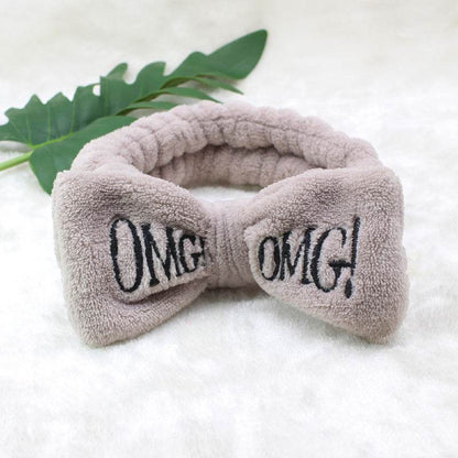 Coral Velvet Butterfly End Hair Band - Elegant Pink Accessory for Women - Buy Center