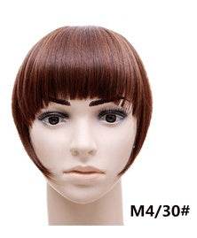 Stylish Synthetic Hair Bangs - Easy Apply Blunt Cut Hairpiece Accessory - Buy Center