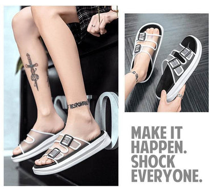 Trendy Multicolor Breathable Flat Shoes for Men - Stylish Casual Comfort 2025 - Buy Center