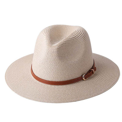 Buycenter Outdoor Sun-Proof Straw Hat - Large Brim, Fashionable & Breathable - Buy Center