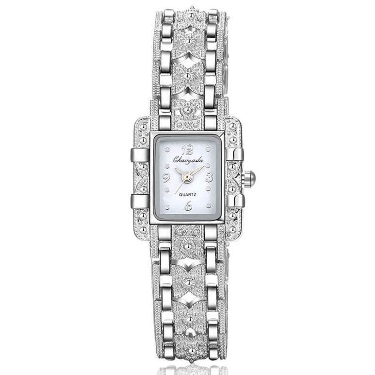 BuyCenter Women's Square Bracelet Watch - Stylish & Comfortable 8mm Design - Buy Center