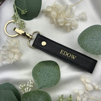 PU Leather Car Key Ring - Stylish Anti-Lost Keychain in 4 Colors - Buy Center