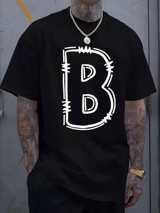 Buycenter Printed Short Sleeves - Comfortable Polyester Blend T-Shirt - Buy Center