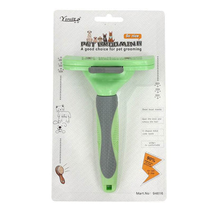 Eco-Friendly Green Pet Comb - Easy Cat Hair Removal & Grooming Tool - Buy Center