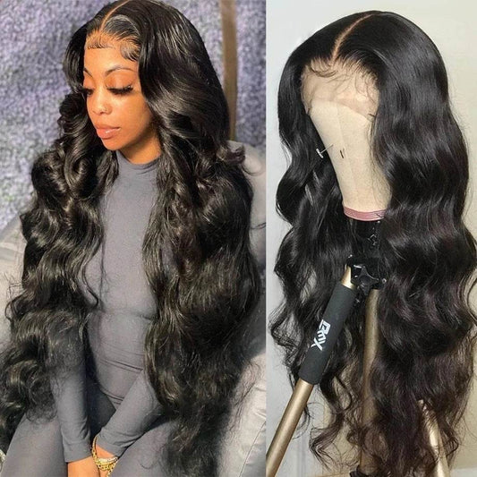 Stylish Black Lace Front Wig - 150% Density, Natural Look for All Tones - Buy Center