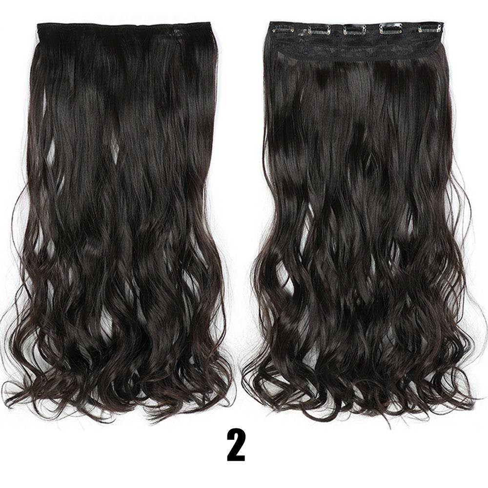 Women's Big Wavy Long Curly Hair Extensions - Fluffy No Trace Design - Buy Center