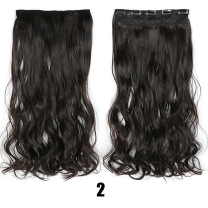 Women's Big Wavy Long Curly Hair Extensions - Fluffy No Trace Design - Buy Center