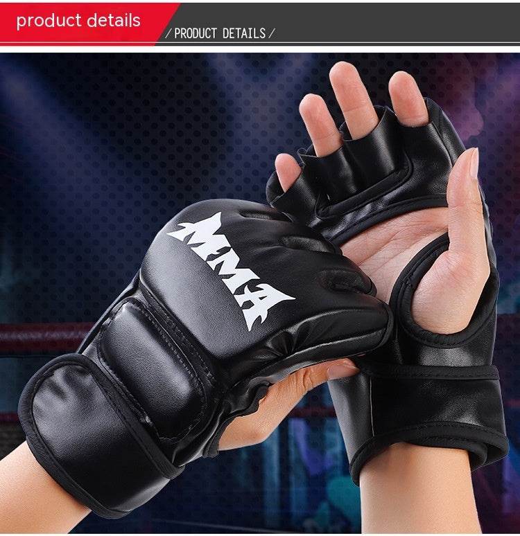 Sandbag Combat Boxing Gloves - Durable PU, Trendy Styles for Training - Buy Center
