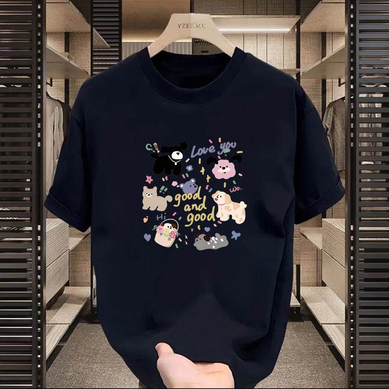 Buycenter High Street Printed Motorcycle T-Shirt - Short Sleeve for Casual Style - Buy Center