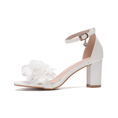 Women's Plus Size Chunky Heel Sandals - Stylish & Comfortable for All-Day Wear - Buy Center