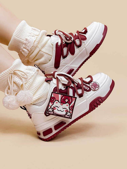 Red Board Women's Sports Platform Bread Shoes - Stylish, Comfortable Flats - Buy Center