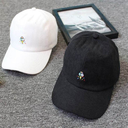 Buycenter Duck Tongue Curved Brim Hats - Adjustable Cartoon Baseball Caps - Buy Center