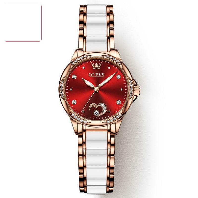 Fashion Automatic Mechanical Ladies Watch - Waterproof & Luminous Design - Buy Center