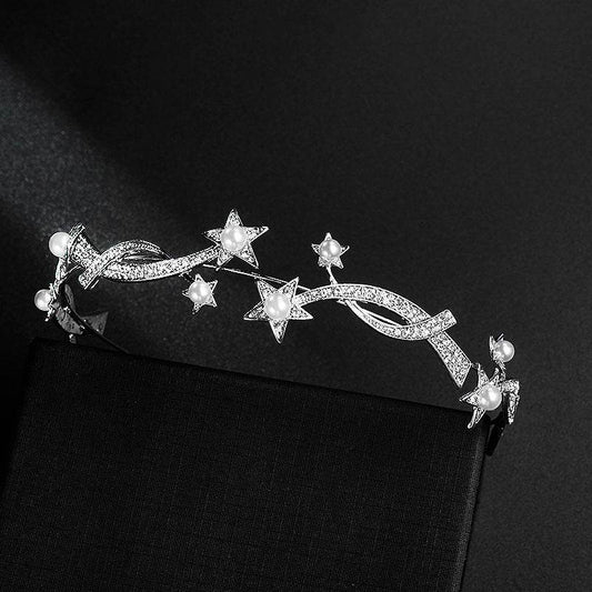 Elegant Princess XINGX Bridal Crown Headband - Wedding Hair Jewelry - Buy Center