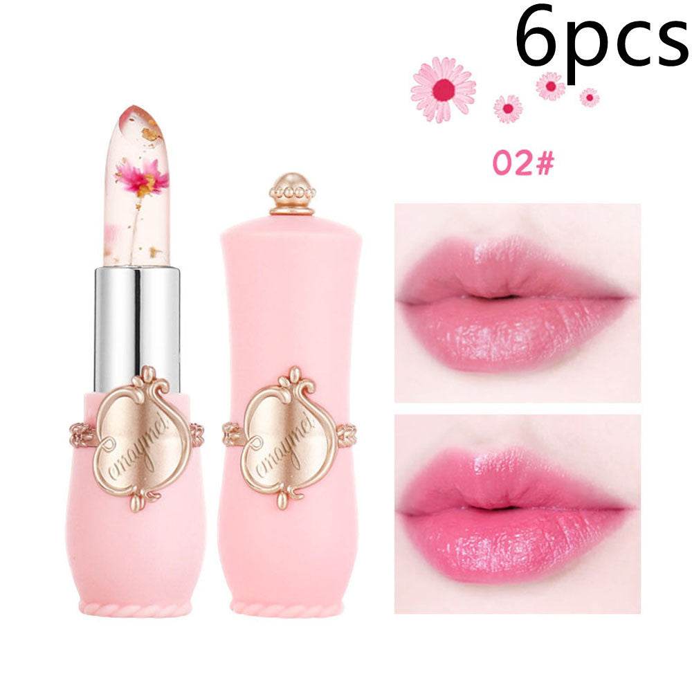 Maymei Color Changing Lip Balm - Moisturizing Dried Flower Lipstick - Buy Center