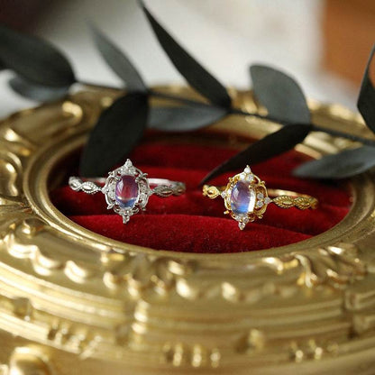 Superior Retro Geometric Engagement Ring - Gold & White Gold Options - Buy Center