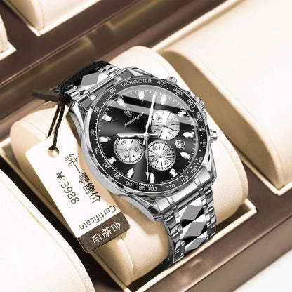 Stylish Waterproof Luminous Men's Quartz Watch - Modern Design 2025 - Buy Center