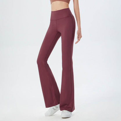 Buycenter High Waist Hip Lift Sports Pants - Moisture-Wicking, Casual Fit - Buy Center