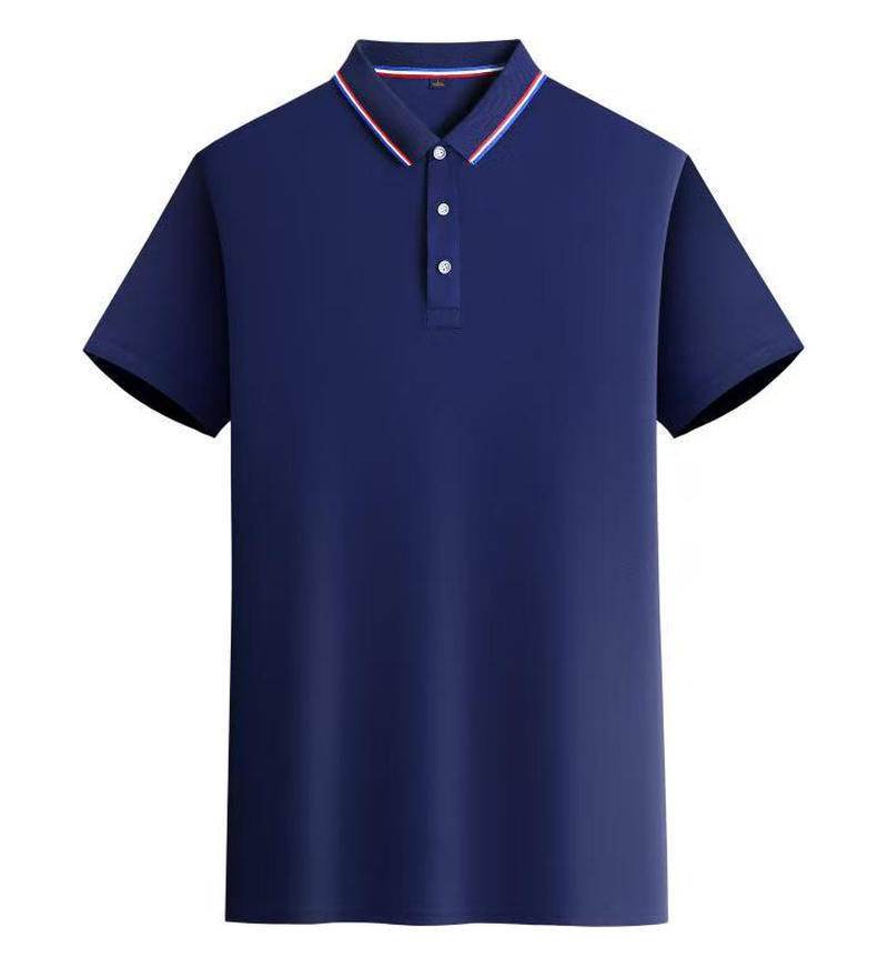 Short-Sleeved Business Polo Shirt - Asymmetric Fit in Multiple Colors - Buy Center