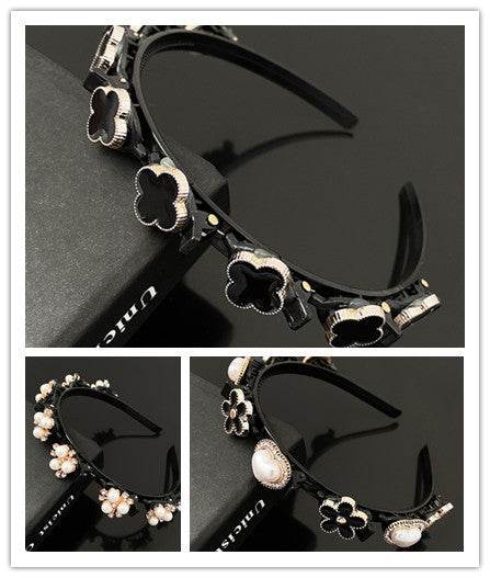 Lazy Braided Hair Clip Headband - Japanese & Korean Stylish Accessory - Buy Center