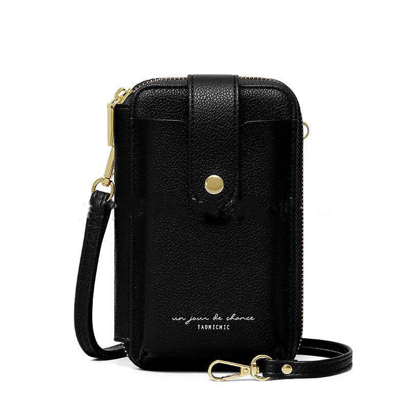 Korean Style Large Capacity Mobile Phone Bag - Fashionable PU Wallet for Women - Buy Center