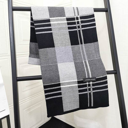 Premium Stylish Knitted Scarf for Men - Trendy Winter Fashion 2025 - Buy Center