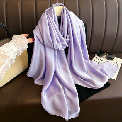 Pure Color Long Scarves - Women's Spring Autumn All-Match Accessory - Buy Center