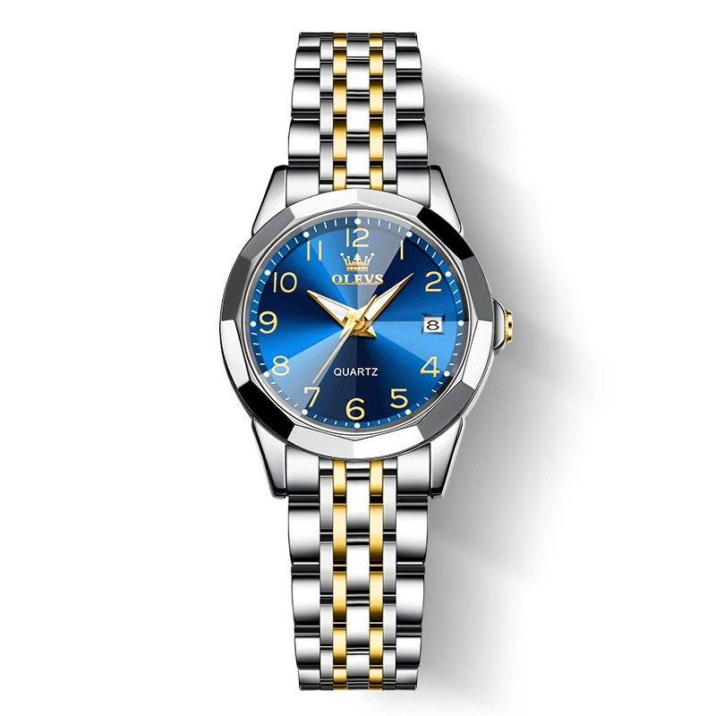 Stylish Digital Women's Quartz Watch - 30M Waterproof & Elegant Design - Buy Center