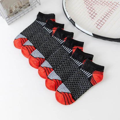 Breathable Men's Sports Socks - Non-Slip Running & Stylish Colors - Buy Center